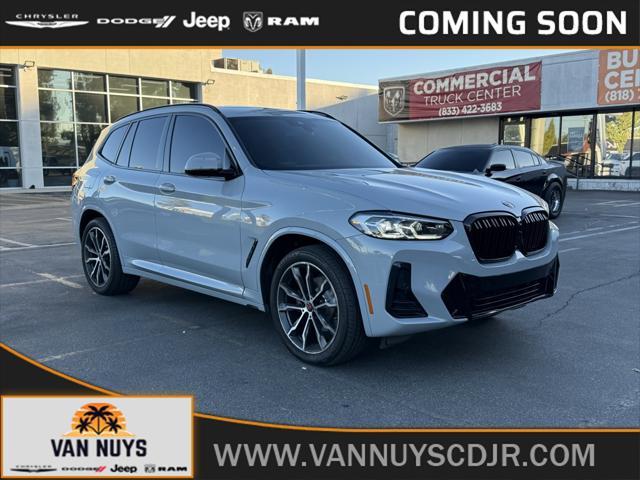 used 2022 BMW X3 car, priced at $35,500