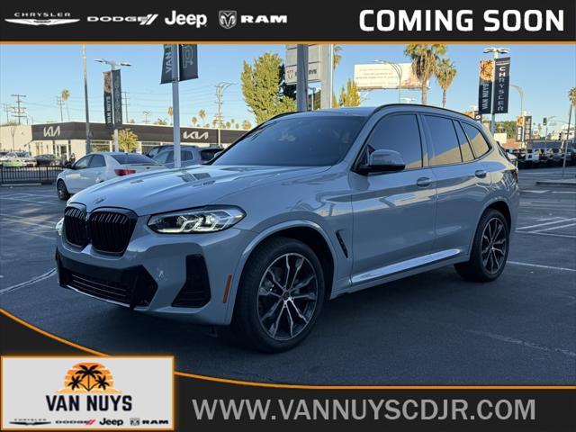 used 2022 BMW X3 car, priced at $35,500