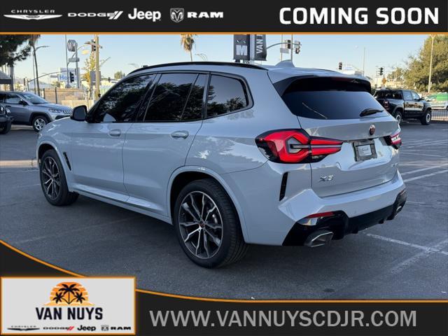 used 2022 BMW X3 car, priced at $35,500