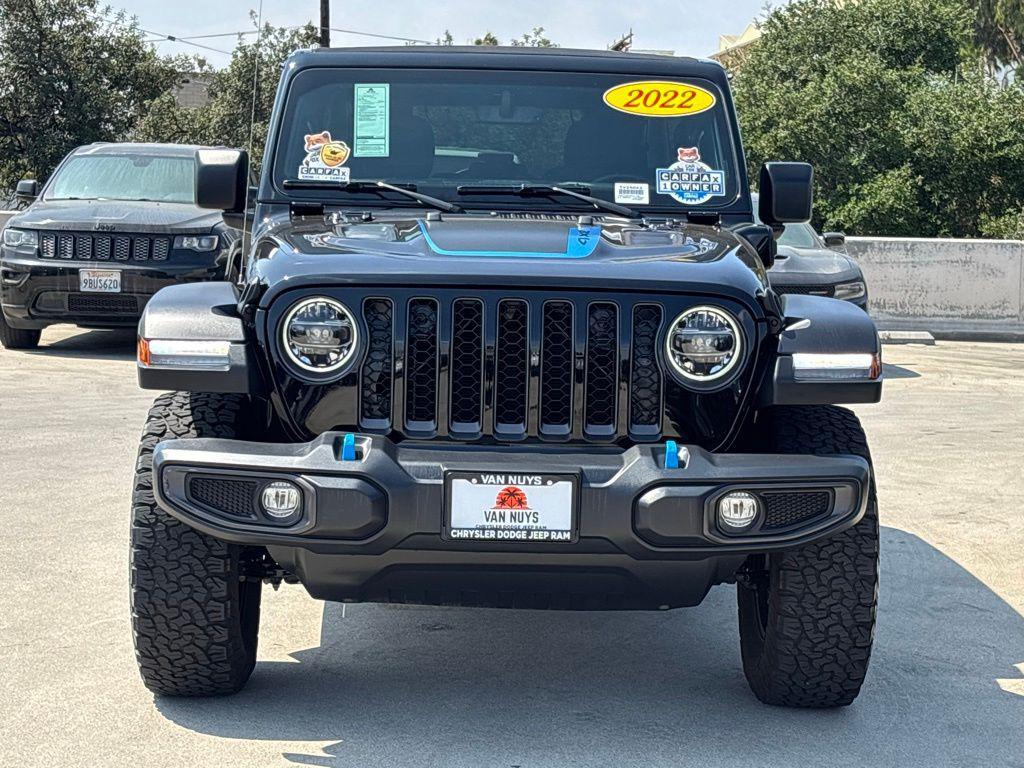 used 2022 Jeep Wrangler Unlimited 4xe car, priced at $37,000