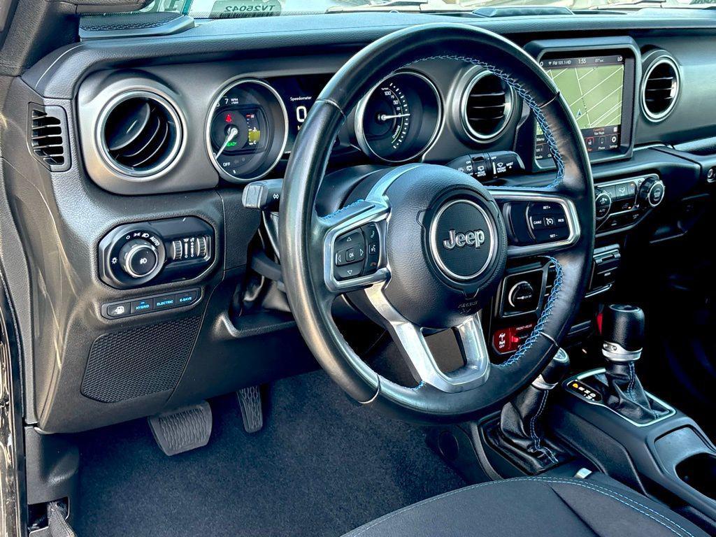 used 2022 Jeep Wrangler Unlimited 4xe car, priced at $37,000