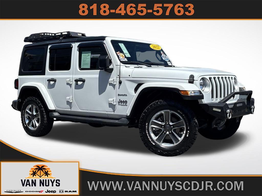 used 2022 Jeep Wrangler Unlimited car, priced at $38,000
