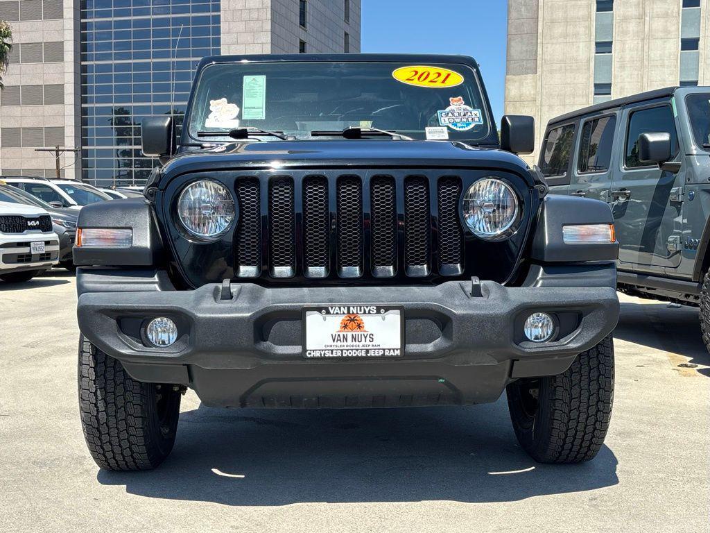 used 2021 Jeep Wrangler Unlimited car, priced at $29,000