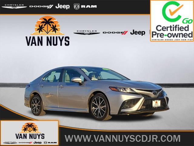 used 2021 Toyota Camry car, priced at $23,500