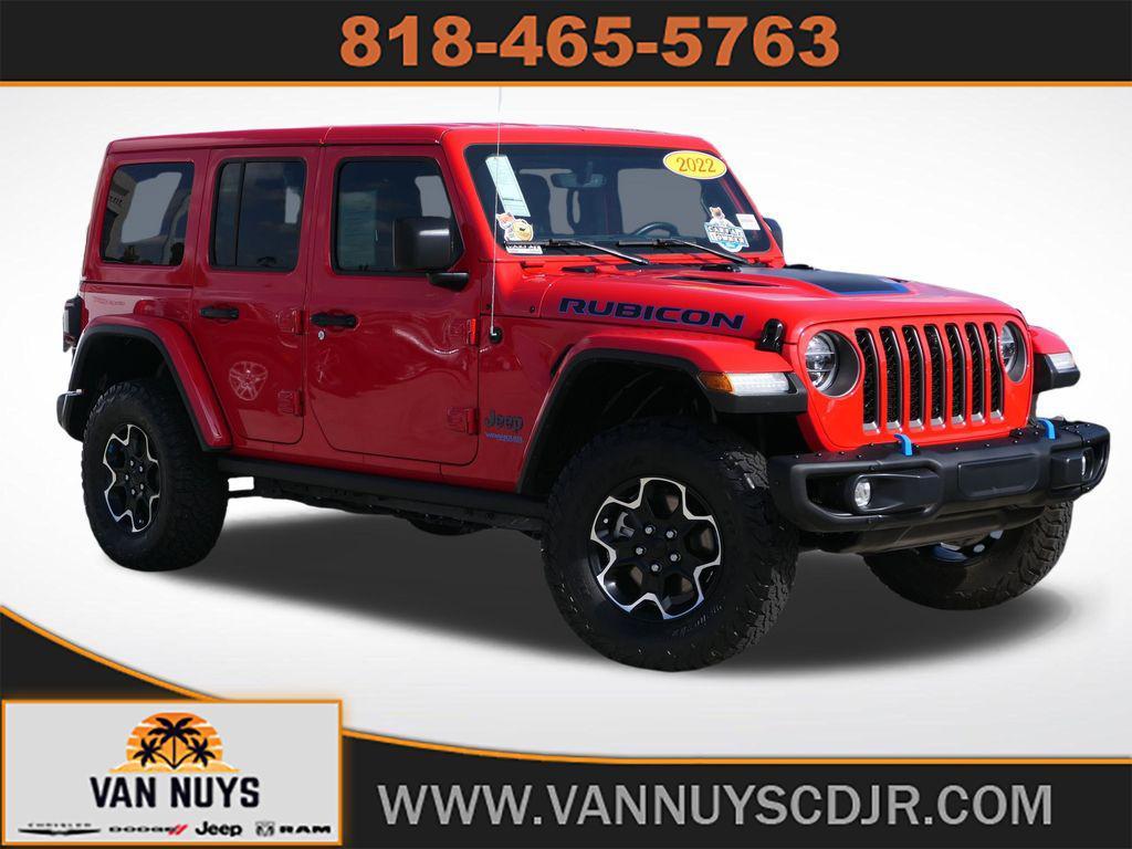 used 2022 Jeep Wrangler Unlimited 4xe car, priced at $41,000
