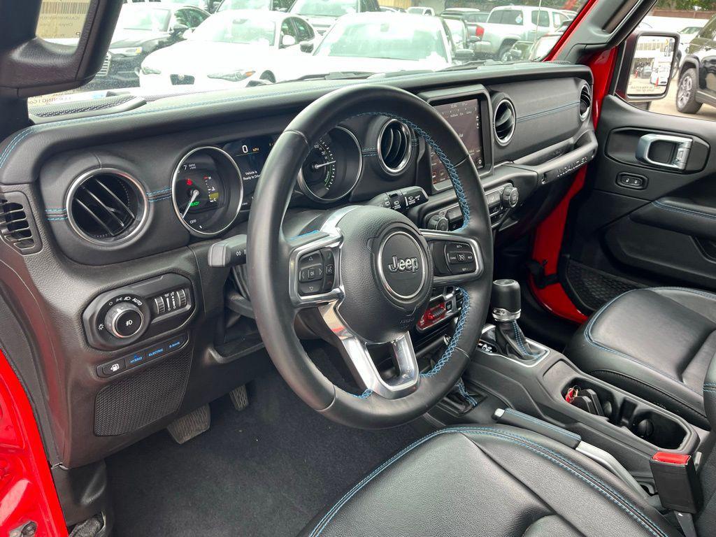 used 2022 Jeep Wrangler Unlimited 4xe car, priced at $40,000