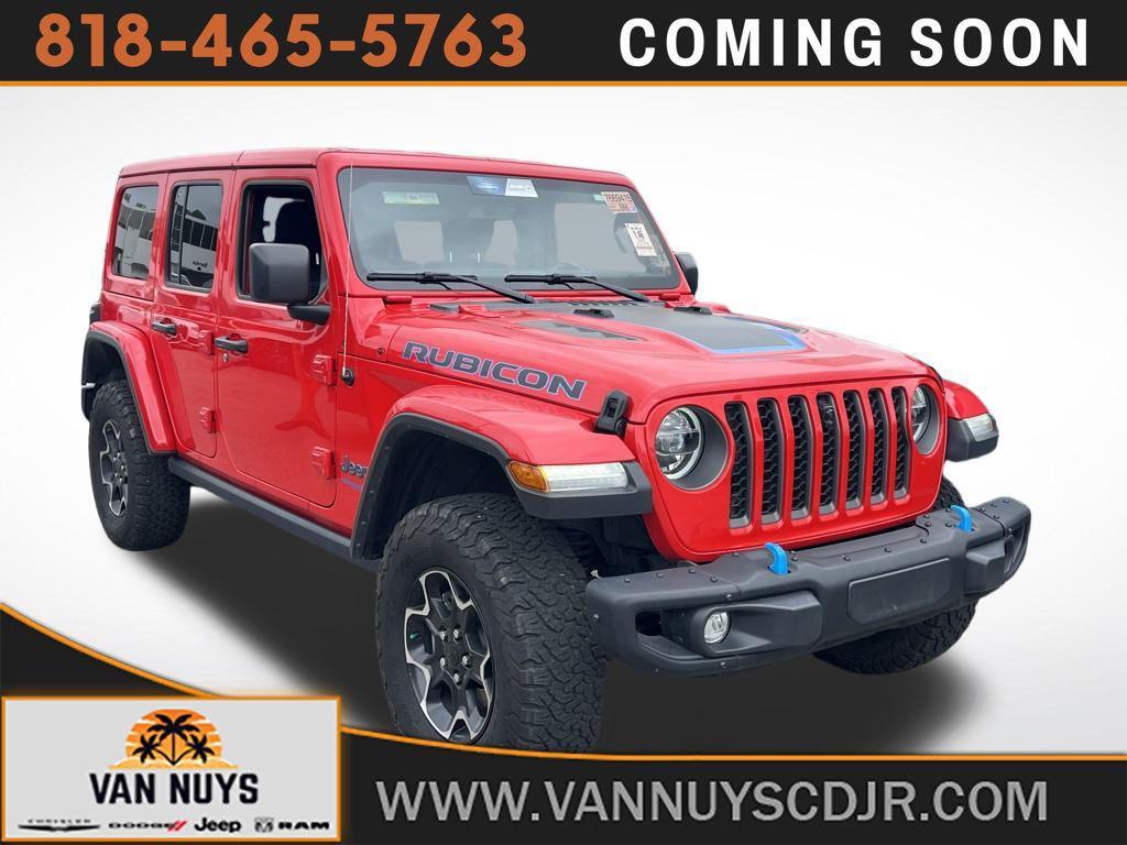 used 2022 Jeep Wrangler Unlimited 4xe car, priced at $40,000