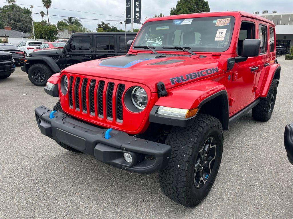 used 2022 Jeep Wrangler Unlimited 4xe car, priced at $40,000