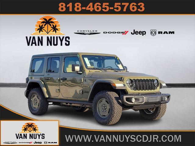 new 2025 Jeep Wrangler 4xe car, priced at $59,587