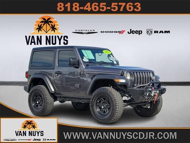 used 2023 Jeep Wrangler car, priced at $32,750