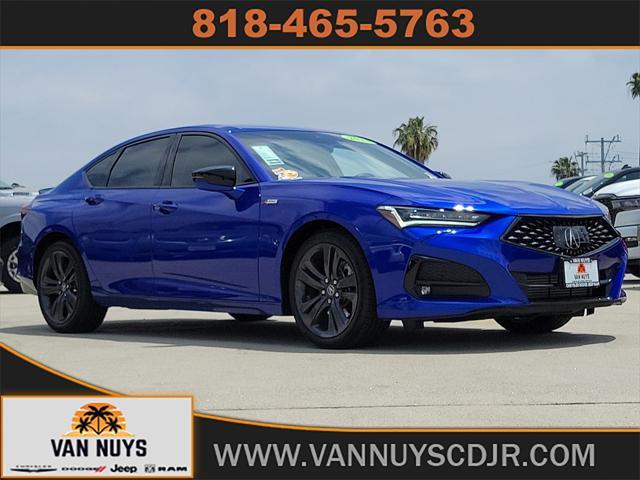 used 2023 Acura TLX car, priced at $40,000