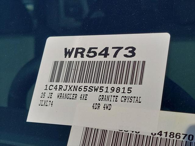 used 2025 Jeep Wrangler 4xe car, priced at $50,500