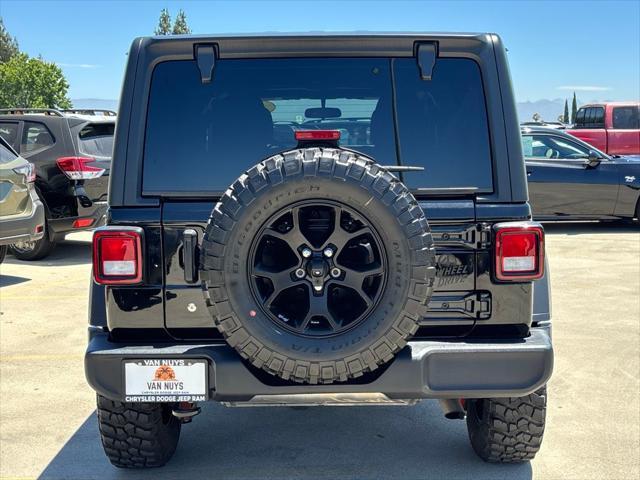 used 2021 Jeep Wrangler Unlimited car, priced at $31,500