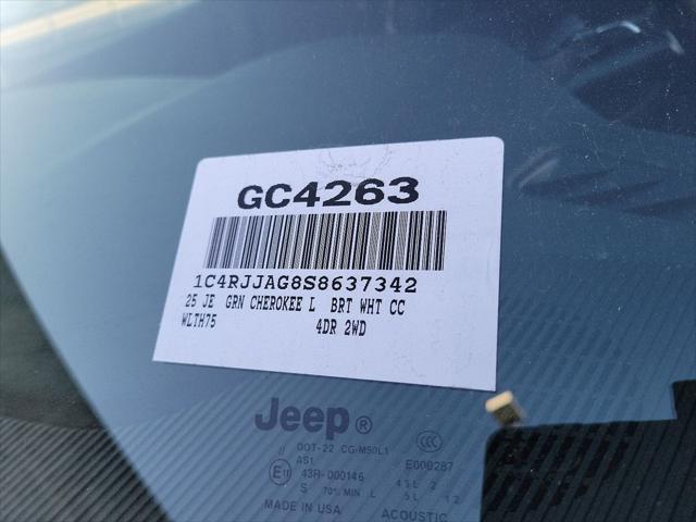 new 2025 Jeep Grand Cherokee L car, priced at $37,564