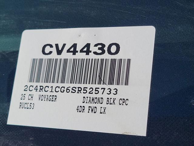 new 2025 Chrysler Voyager car, priced at $36,895