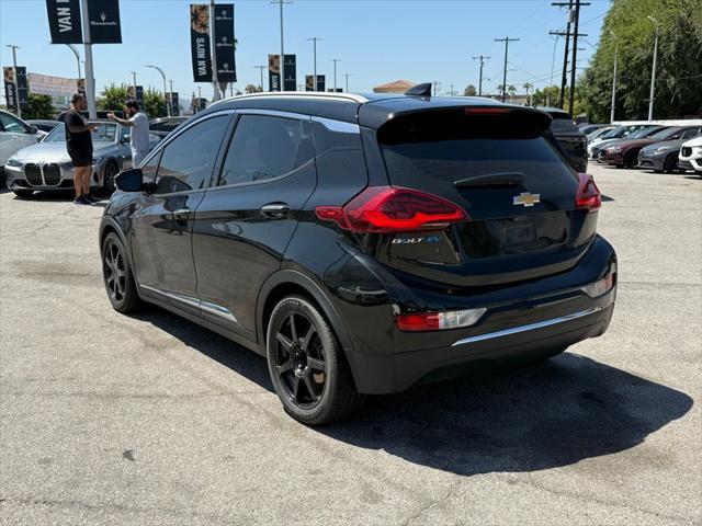 used 2021 Chevrolet Bolt EV car, priced at $17,500