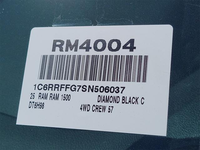 new 2025 Ram 1500 car, priced at $58,035