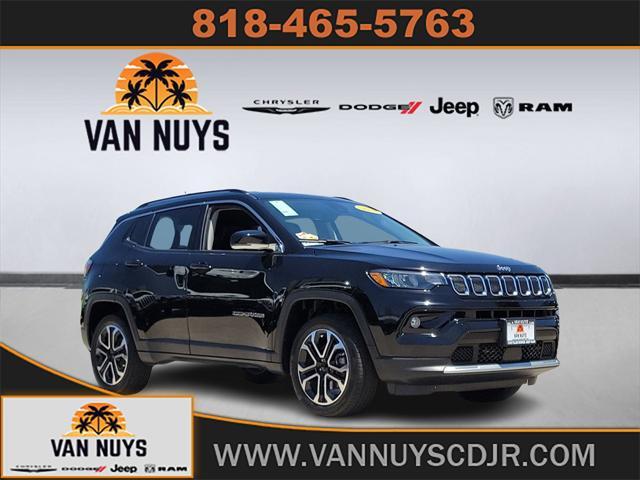 used 2022 Jeep Compass car, priced at $24,250