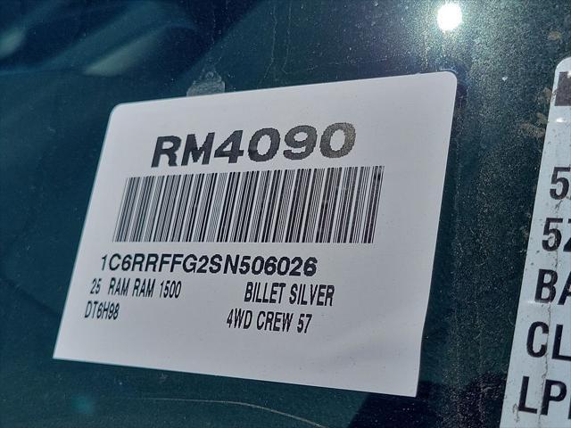 new 2025 Ram 1500 car, priced at $48,332