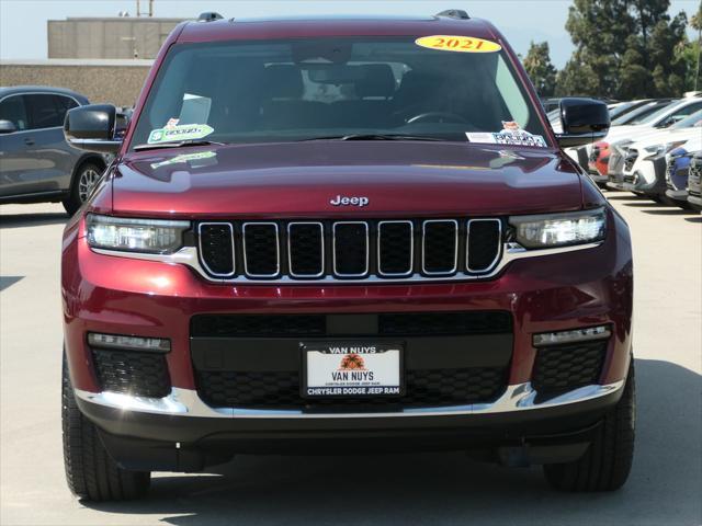 used 2021 Jeep Grand Cherokee L car, priced at $27,750