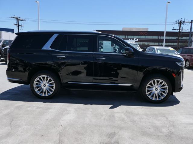 used 2024 Cadillac Escalade car, priced at $77,500