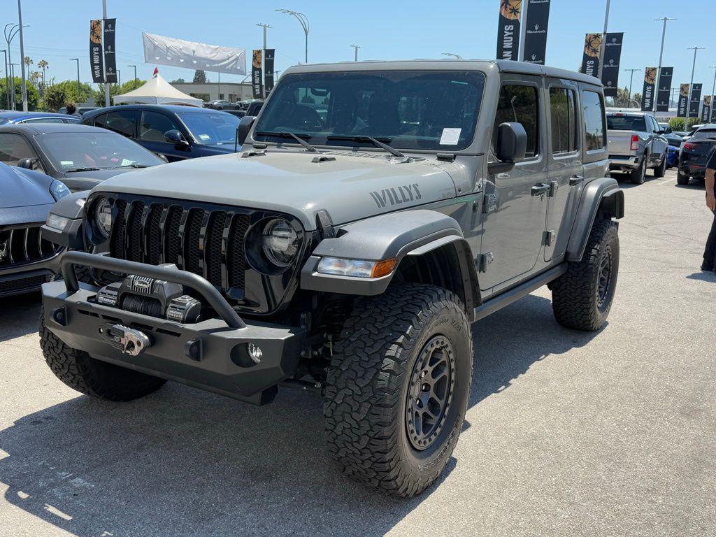 used 2022 Jeep Wrangler Unlimited car, priced at $35,500