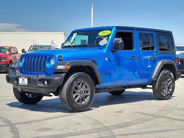 used 2024 Jeep Wrangler car, priced at $35,000