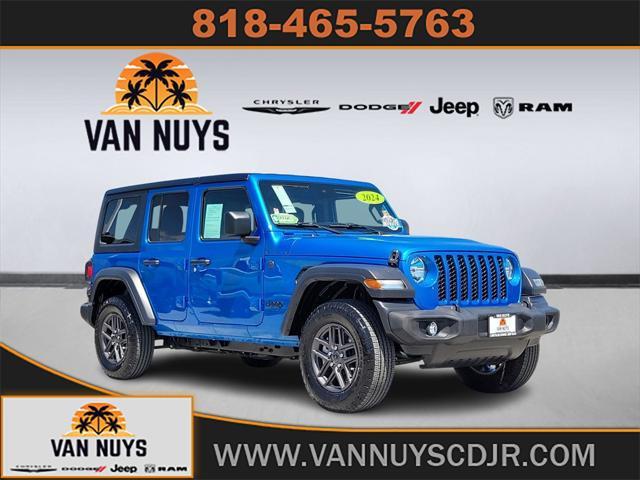 used 2024 Jeep Wrangler car, priced at $36,750