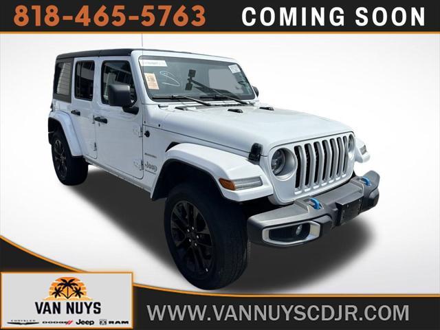 used 2023 Jeep Wrangler 4xe car, priced at $29,750