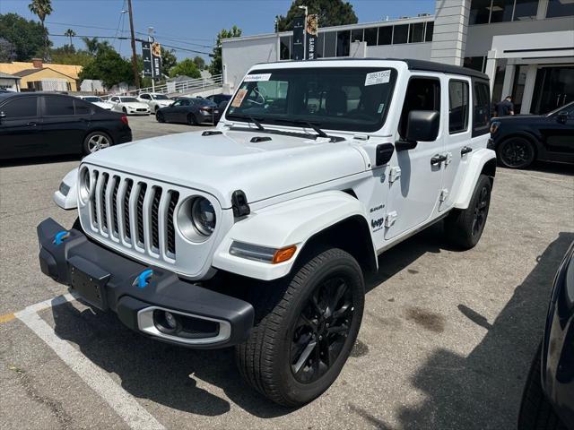 used 2023 Jeep Wrangler 4xe car, priced at $29,750