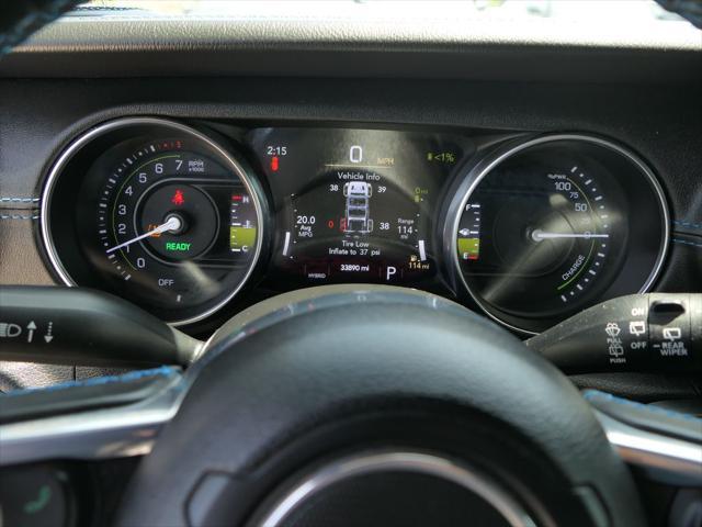 used 2022 Jeep Wrangler Unlimited 4xe car, priced at $36,750