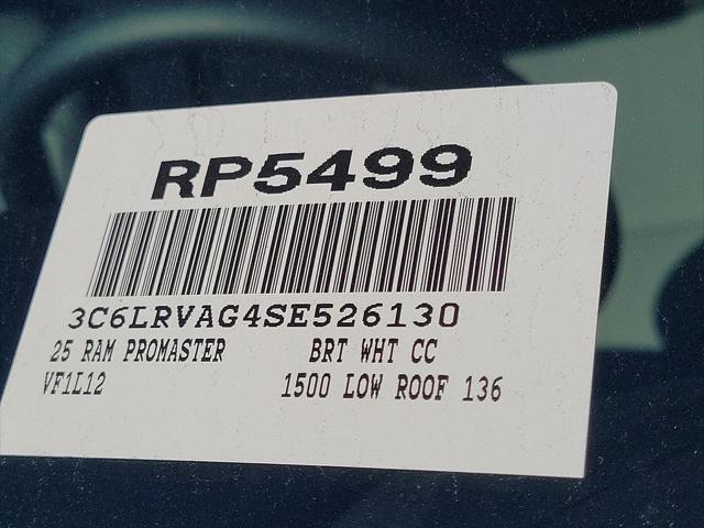 new 2025 Ram ProMaster 1500 car, priced at $53,660