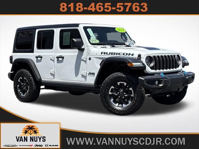 used 2024 Jeep Wrangler 4xe car, priced at $44,500