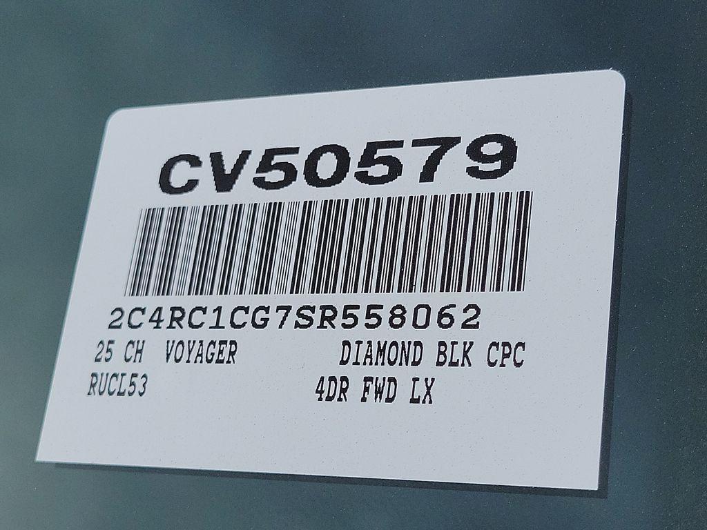 new 2025 Chrysler Voyager car, priced at $36,772