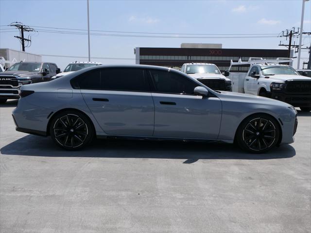 used 2024 BMW 740 car, priced at $77,750