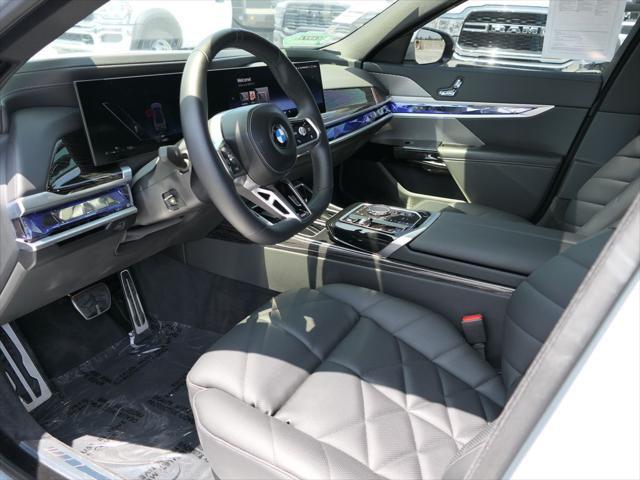 used 2024 BMW 740 car, priced at $77,750