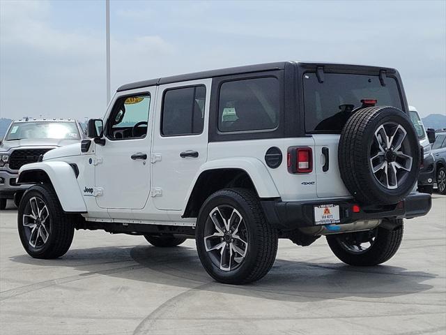 used 2024 Jeep Wrangler 4xe car, priced at $35,750