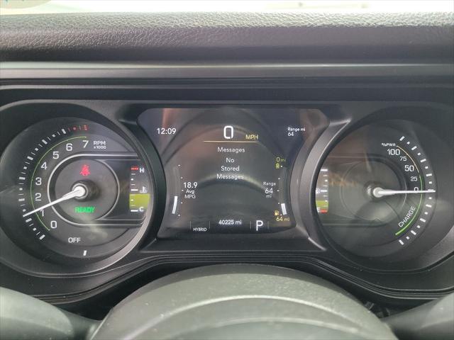used 2024 Jeep Wrangler 4xe car, priced at $35,500