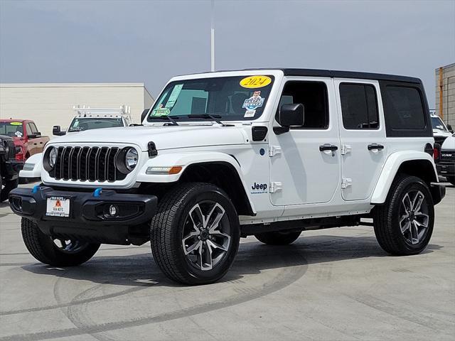 used 2024 Jeep Wrangler 4xe car, priced at $35,750