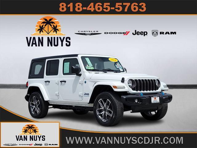 used 2024 Jeep Wrangler 4xe car, priced at $35,750