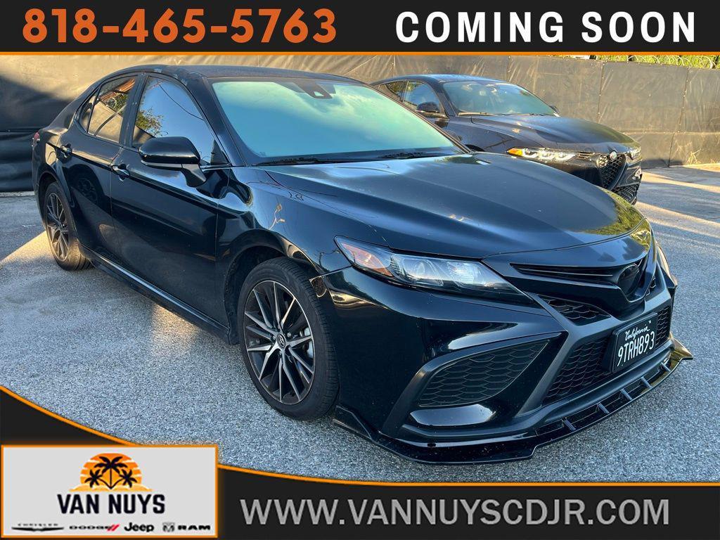 used 2021 Toyota Camry car, priced at $18,500
