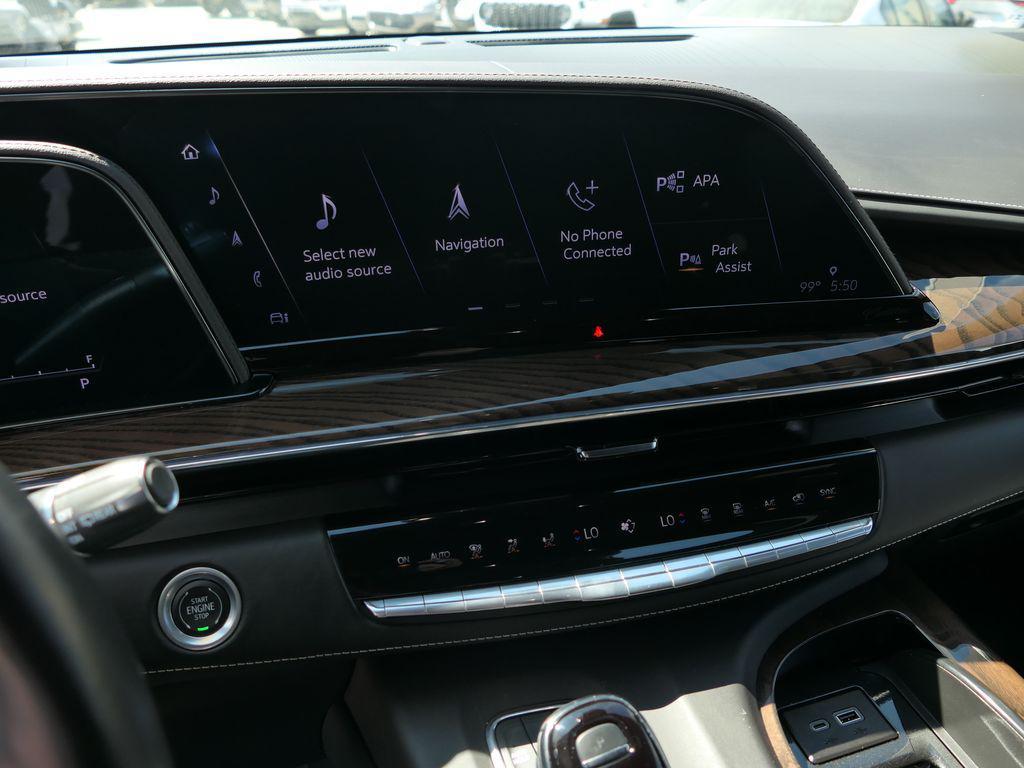 used 2024 Cadillac Escalade car, priced at $87,500