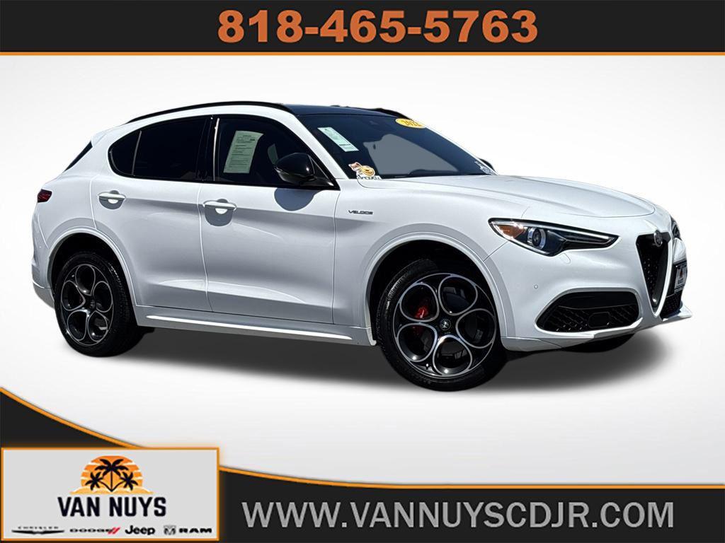 used 2022 Alfa Romeo Stelvio car, priced at $30,000