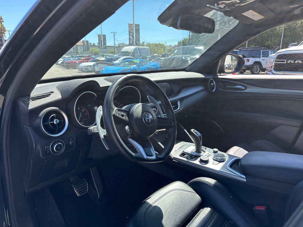 used 2022 Alfa Romeo Stelvio car, priced at $25,000