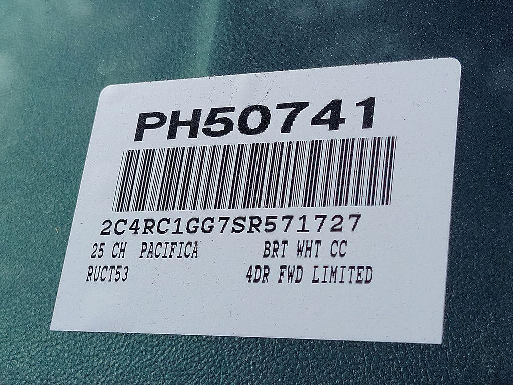 new 2025 Chrysler Pacifica car, priced at $47,953