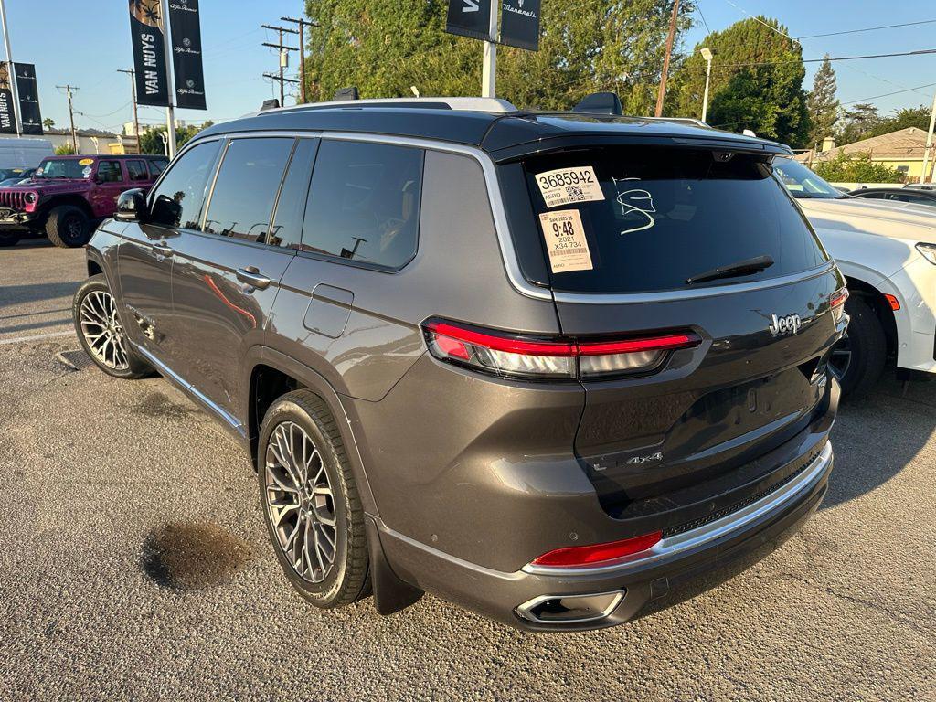 used 2021 Jeep Grand Cherokee L car, priced at $45,000