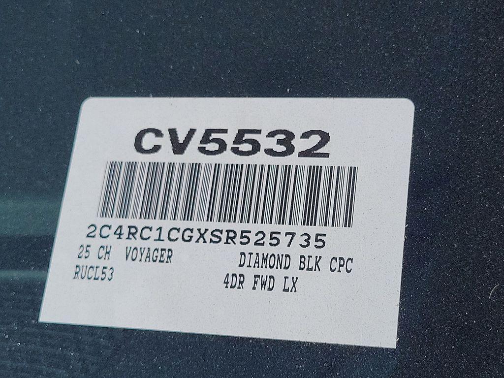 new 2025 Chrysler Voyager car, priced at $33,604