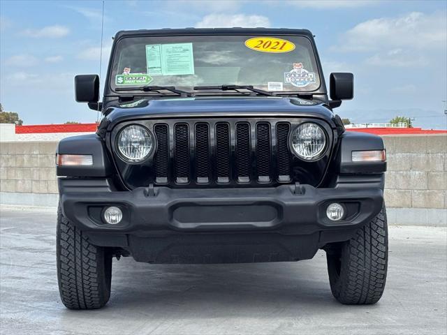 used 2021 Jeep Wrangler Unlimited car, priced at $33,000
