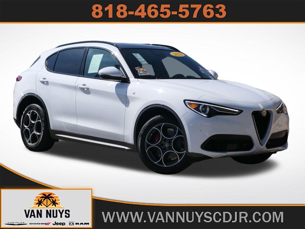used 2022 Alfa Romeo Stelvio car, priced at $27,500