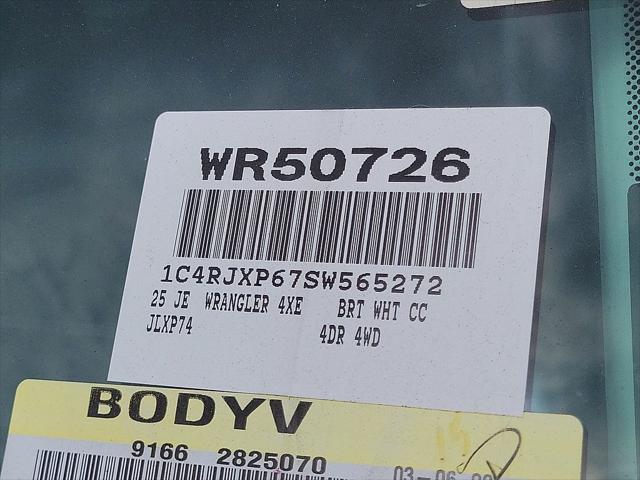 new 2025 Jeep Wrangler 4xe car, priced at $64,232